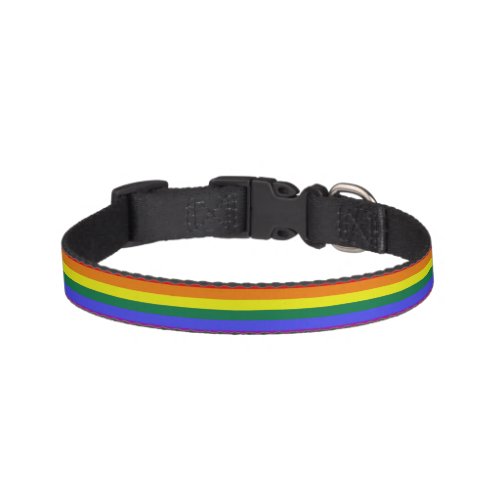 Pride LGBT Rainbow Pet Collar