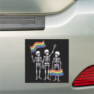 Pride LGBT Rights Lesbian Gay Ally LGBTQ Trans  Car Magnet