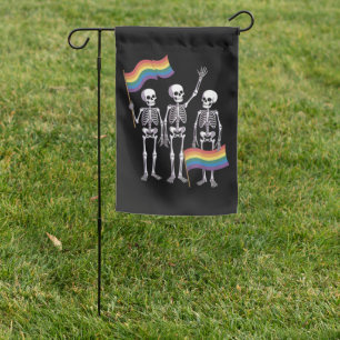 Pride LGBT Rights Lesbian Gay Ally LGBTQ Trans  Garden Flag