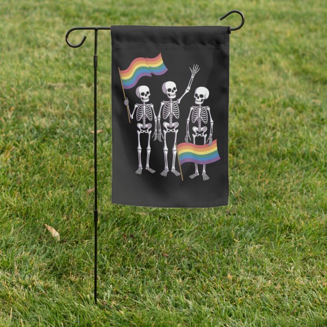 Pride LGBT Rights Lesbian Gay Ally LGBTQ Trans  Garden Flag (In SItu)