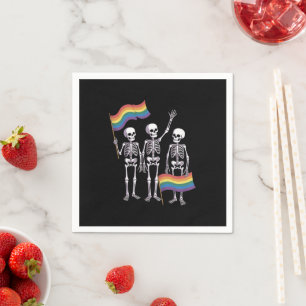 Pride LGBT Rights Lesbian Gay Ally LGBTQ Trans Napkins