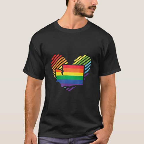 Pride Lgbt Washington T_Shirt