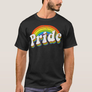 Pride LGBTQ 70s Gay Pride Flag LGBT  T-Shirt