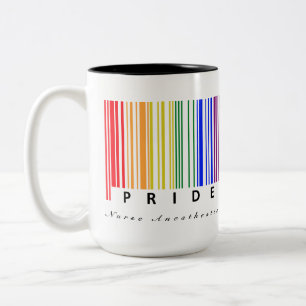 Pride LGBTQ Customizable Healthcare Two-Tone Coffee Mug