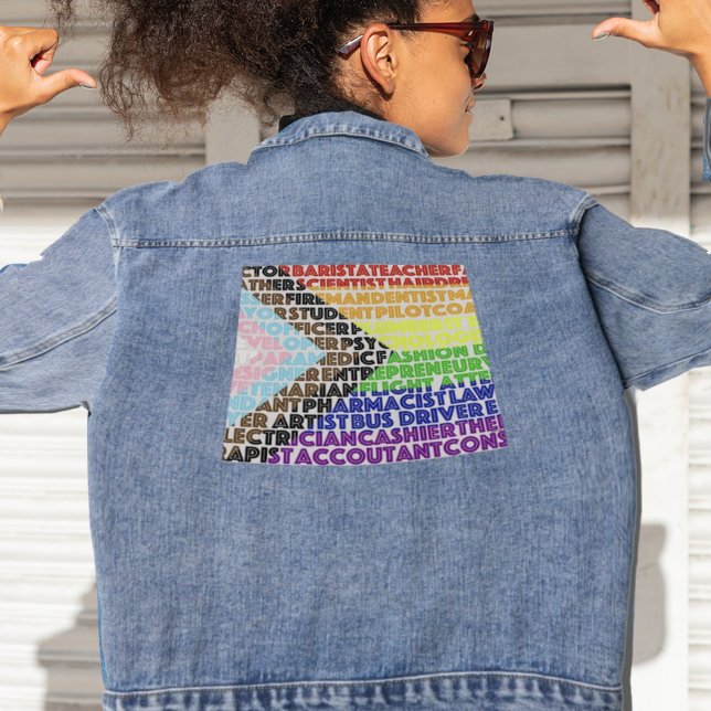 Pride LGBTQ Diversity Rainbow Flag Denim Jacket (Creator Uploaded)