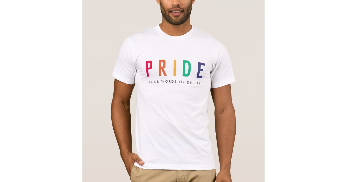 Rainbow Flag Queer Gay Pride Month Wear It With Pride LGBT Premium T-Shirt