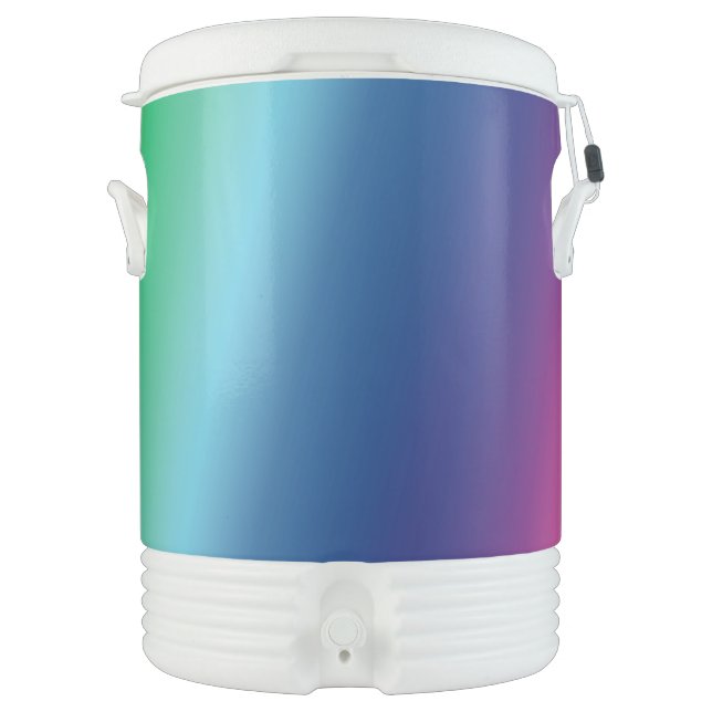 "Pride lgbtq" -  Igloo Half Gallon Beverage Cooler (Front)