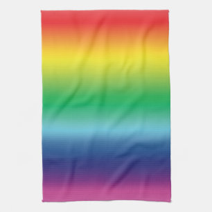 Pride lgbtq lgbt rainbow colors pattern gay flag kitchen towel
