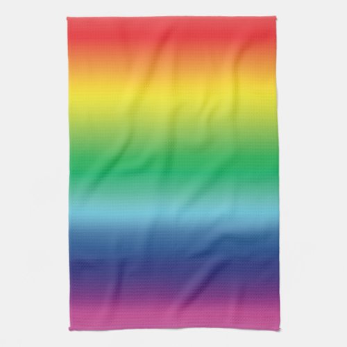 Pride lgbtq lgbt rainbow colors pattern gay flag kitchen towel