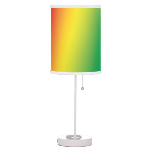 Pride lgbtq lgbt rainbow colors pattern table lamp