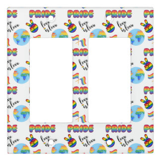 Pride LGBTQ+ Love is Love Light Switch  Cover