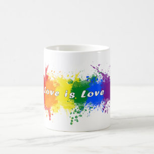 Pride LGBTQ Mug, love is love Coffee Mug