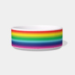 Pride lgbtq rainbow flag colors dog, cat bowl<br><div class="desc">Pride lgbtq rainbow flag colors dog,  cat Bowl</div>
