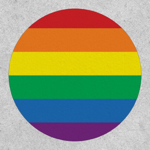 Pride LGBTQ Rainbow Flag Patch