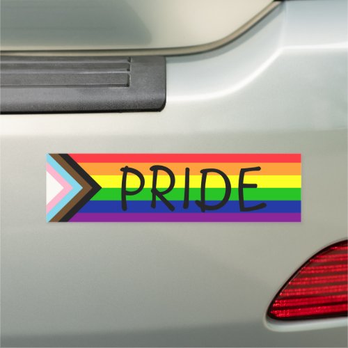 Pride LGBTQi Pride and Support  Car Magnet