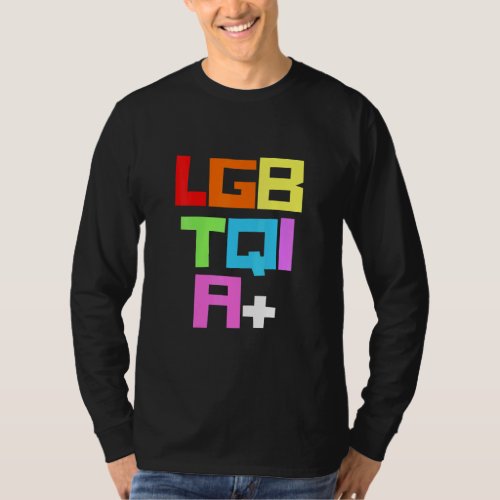 Pride LGBTQIA Rainbow Fun LGBT Men Women Kids Boy  T_Shirt