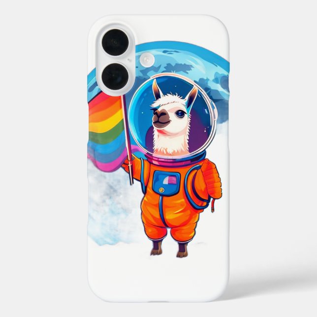 Pride Llama Case-Mate iPhone Case (Back)