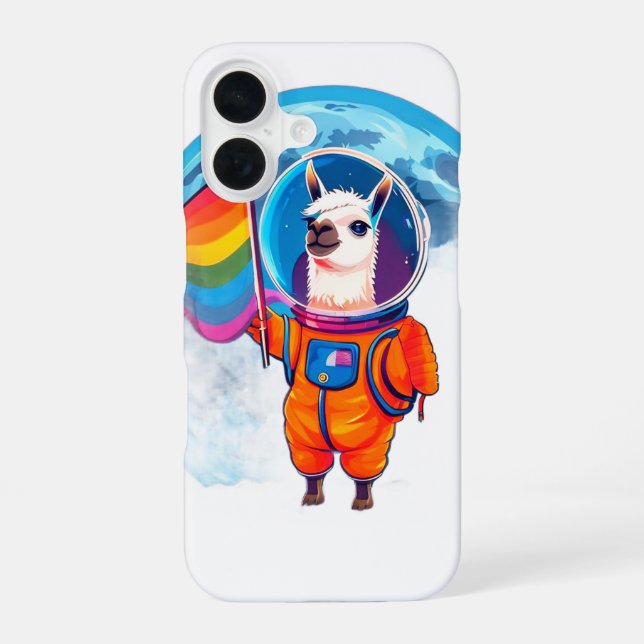 Pride Llama Iphone Case (Back)