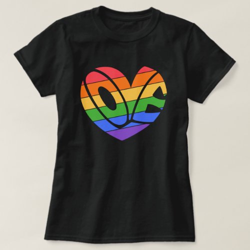 Pride Love Gay Rainbow LGBTQ  T_Shirt