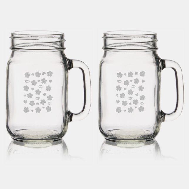 Pride Mason Jar W/ Handle (Glassware)