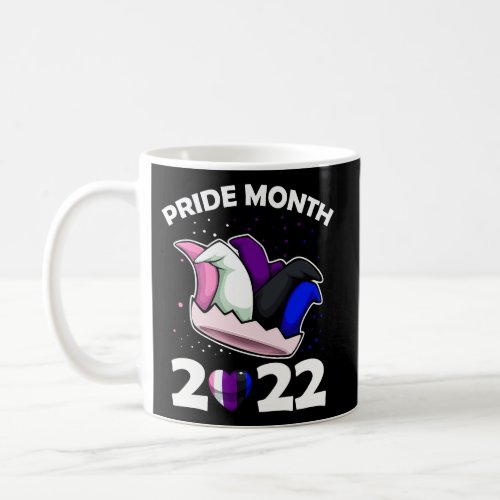Pride Month 2022 Lgbt_Q Genderfluid Jester Pride F Coffee Mug
