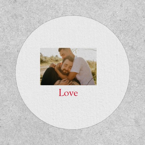 Pride month add gay couple photo name love LQBTQ  Patch
