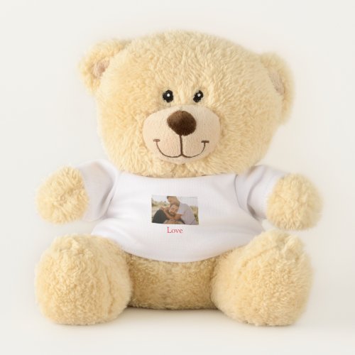 Pride month add gay couple photo name love LQBTQ  Teddy Bear