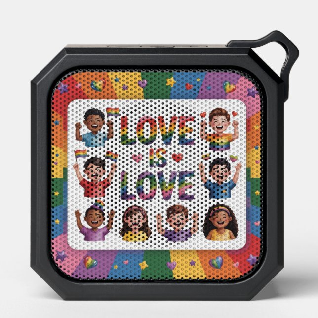 Pride month  bluetooth speaker (Front)