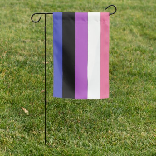 Pride month_ Gender Fluid   Garden Flag