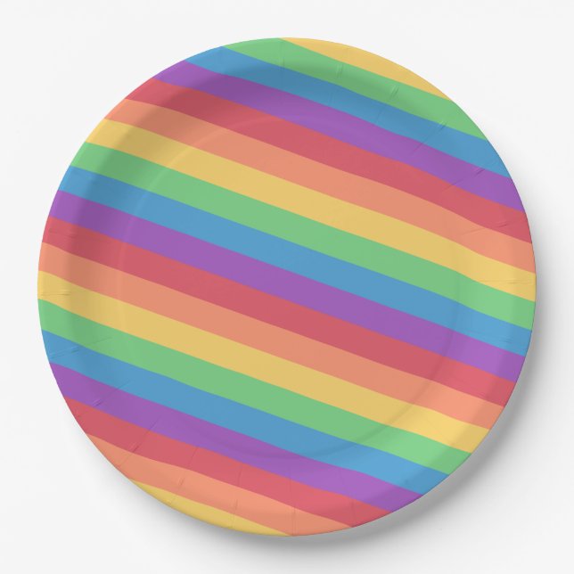 Pride Month  Napkins Paper Plates (Front)