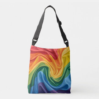 Pride month pattern crossbody bag