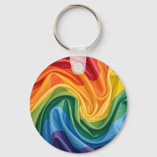 Pride month pattern keychain