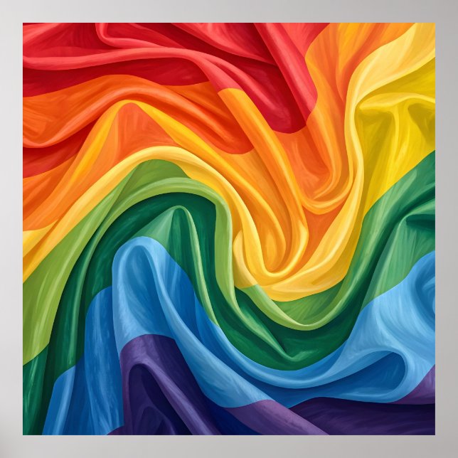 Pride month pattern poster (Front)