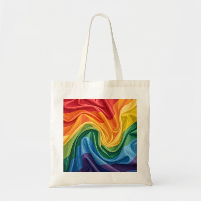 Pride month pattern tote bag (Front)