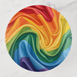 Pride month pattern trinket tray