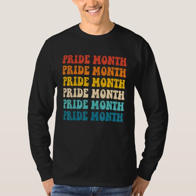 Pride Month  Pride Month Festivities Parade Squad T-Shirt (Front)