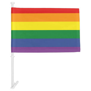 Pride month rainbow flag Colorful stripes LGBT gay
