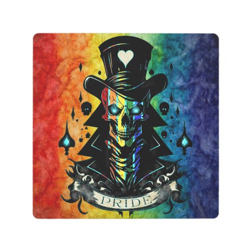 PRIDE Month Rainbow Wraith For Pride Metal Print