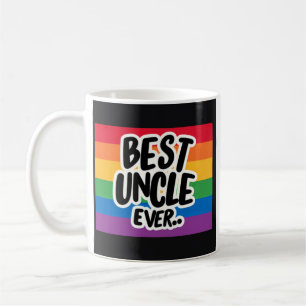 Pride Mug, Best Gay, Uncle Ever Mug, Human Pride Coffee Mug