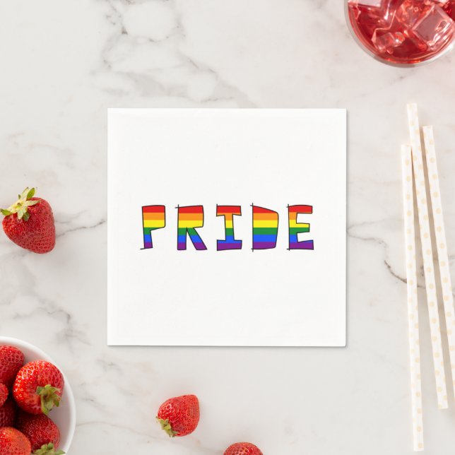 PRIDE NAPKINS (Insitu)