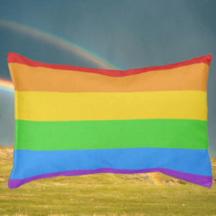Pride Nest: Rainbow Flag Pet Bed