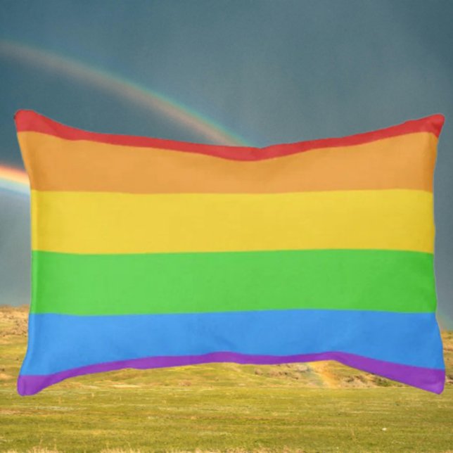 Pride Nest: Rainbow Flag Pet Bed (Creator Uploaded)
