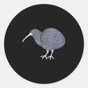 Pride New Zealand Kiwi Bird Gift New Zealand Classic Round Sticker