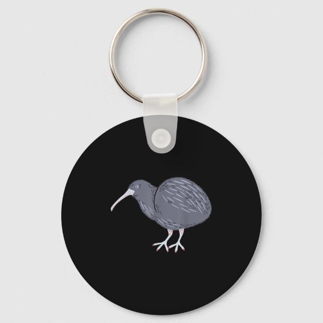 Pride New Zealand Kiwi Bird Gift New Zealand  Keychain (Front)