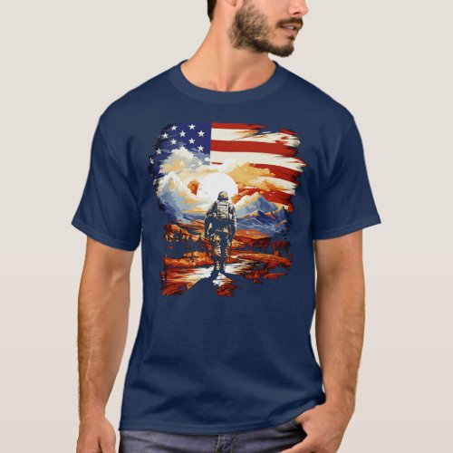 Pride of a Patriot Defender of Freedom US Soldier  T_Shirt