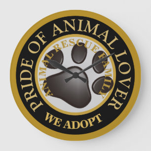 Pride of Animal Lover Premium Watch Large Clock