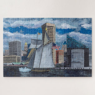 Pride of Baltimore II 20x30 inch Jigsaw Puzzle