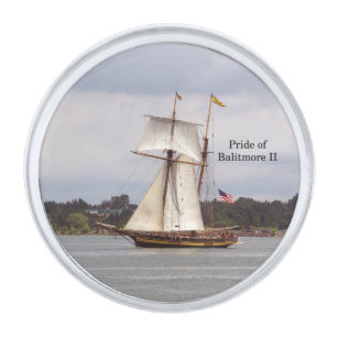 Pride of Baltimore II lapel pin