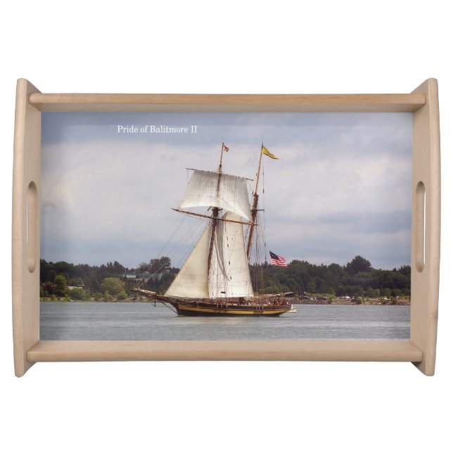 Pride of Baltimore II tray (Front)
