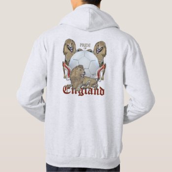 Pride Of England Football Hoodie by EnglishTeePot at Zazzle